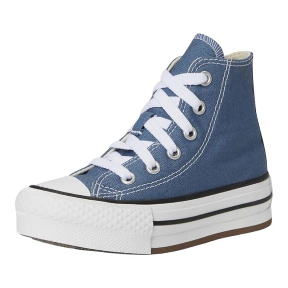 NWT Converse Little Kids EVA Lift Canvas Platform - Lakeside Blue - MultipleSize - Picture 14 of 15